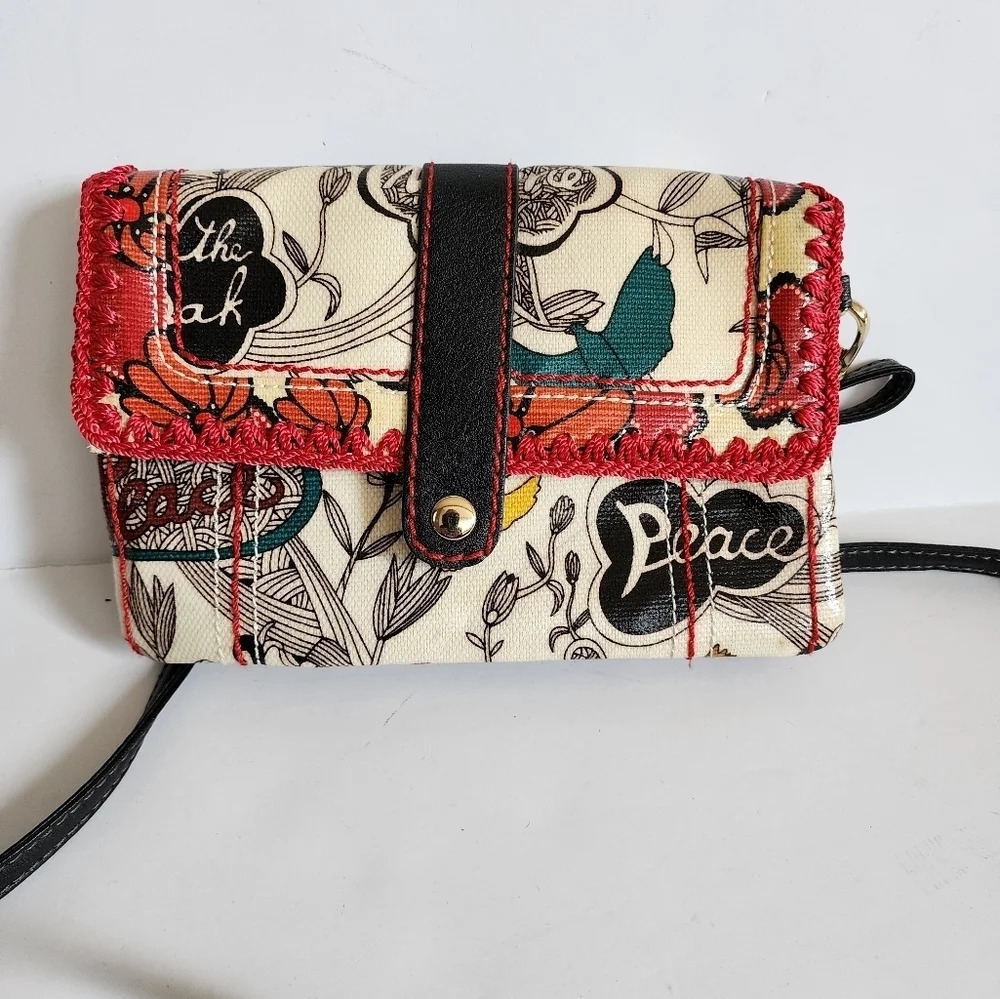 Sakroots crossbody bag purse clutch also